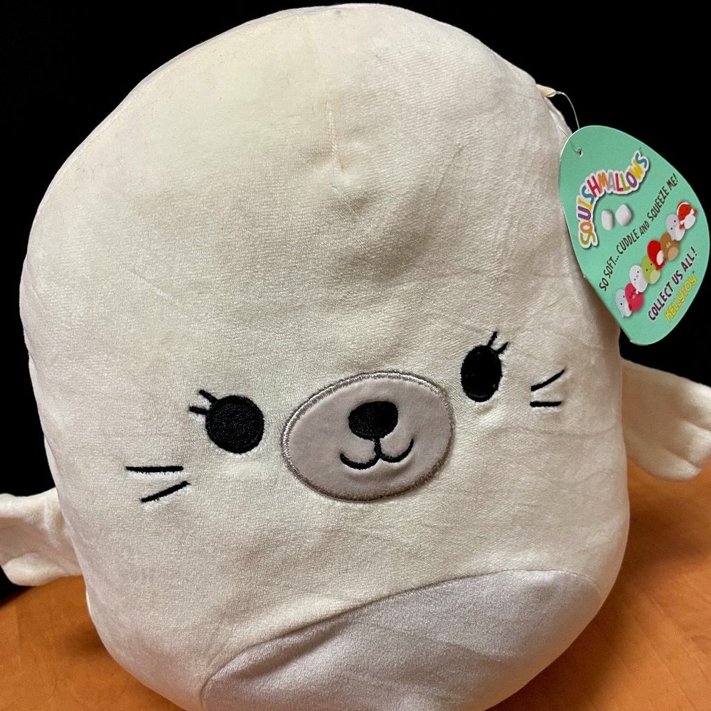 Lucille the Seal 12" Squishmallow NEW with tag